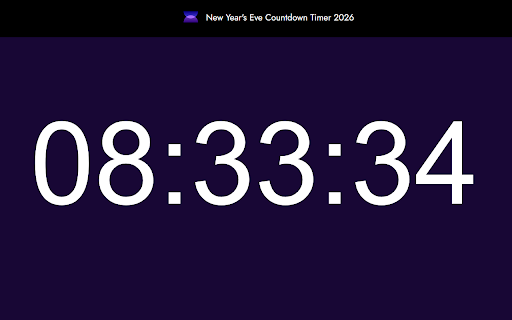 New Years Eve Countdown Timer 2026 from Chrome web store to be run with OffiDocs Chromium online New Years Eve Countdown Timer 2026 from Chrome web store to be run with OffiDocs Chromium online