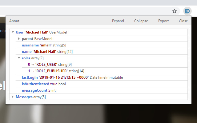 NiceDump Inspector from Chrome web store to be run with OffiDocs Chromium online NiceDump Inspector from Chrome web store to be run with OffiDocs Chromium online