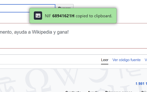 NIF Generator from Chrome web store to be run with OffiDocs Chromium online NIF Generator from Chrome web store to be run with OffiDocs Chromium online