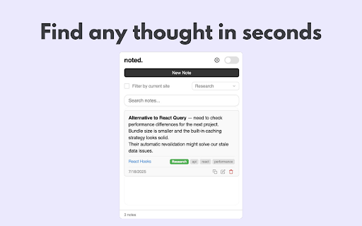 noted | Contextual Note Taking Web Clipper from Chrome web store to be run with OffiDocs Chromium online noted | Contextual Note Taking Web Clipper from Chrome web store to be run with OffiDocs Chromium online