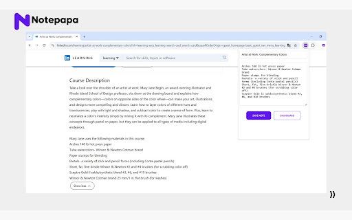 Notepapa from Chrome web store to be run with OffiDocs Chromium online Notepapa from Chrome web store to be run with OffiDocs Chromium online