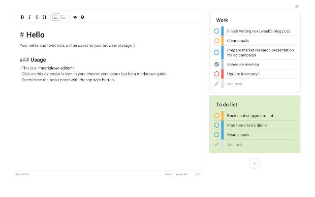 Notes Dashboard from Chrome web store to be run with OffiDocs Chromium online Notes Dashboard from Chrome web store to be run with OffiDocs Chromium online
