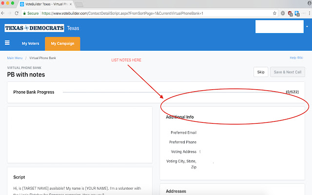 Notes for VoteBuilder Chrome Extension from Chrome web store to be run with OffiDocs Chromium online Notes for VoteBuilder Chrome Extension from Chrome web store to be run with OffiDocs Chromium online