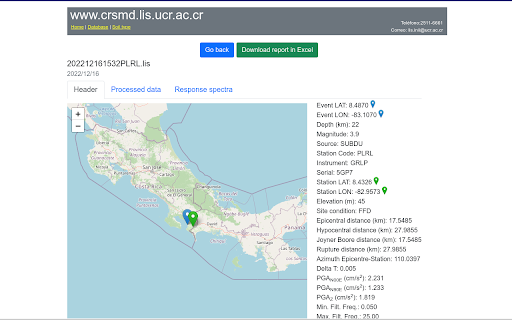 Notificador de Informes Sísmicos from Chrome web store to be run with OffiDocs Chromium online Notificador de Informes Sísmicos from Chrome web store to be run with OffiDocs Chromium online