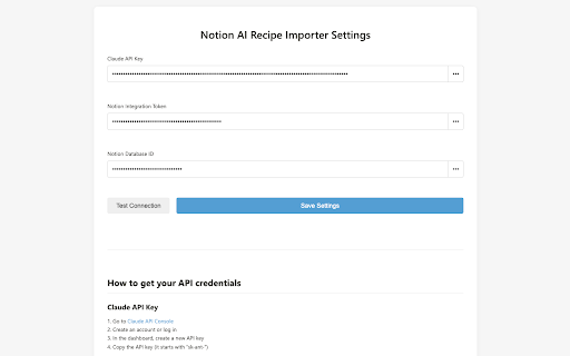 Notion AI Recipe Importer from Chrome web store to be run with OffiDocs Chromium online Notion AI Recipe Importer from Chrome web store to be run with OffiDocs Chromium online