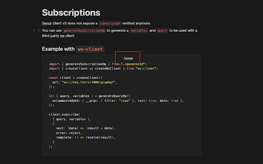 Notion Code Formatter from Chrome web store to be run with OffiDocs Chromium online Notion Code Formatter from Chrome web store to be run with OffiDocs Chromium online