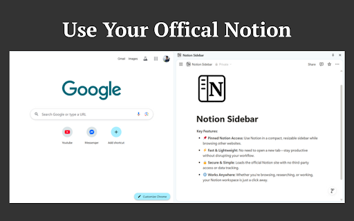 Notion Sidebar from Chrome web store to be run with OffiDocs Chromium online Notion Sidebar from Chrome web store to be run with OffiDocs Chromium online