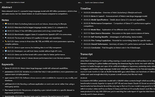 NotionSync: YouTube to Notion summaries transcripts in one click. from Chrome web store to be run with OffiDocs Chromium online NotionSync: YouTube to Notion summaries transcripts in one click. from Chrome web store to be run with OffiDocs Chromium online