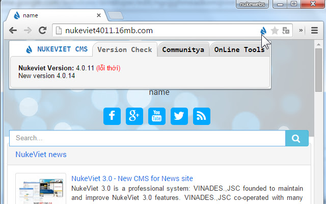 Nukeviet from Chrome web store to be run with OffiDocs Chromium online Nukeviet from Chrome web store to be run with OffiDocs Chromium online