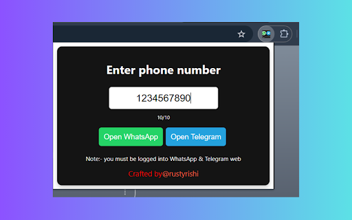 NumberToChat from Chrome web store to be run with OffiDocs Chromium online NumberToChat from Chrome web store to be run with OffiDocs Chromium online