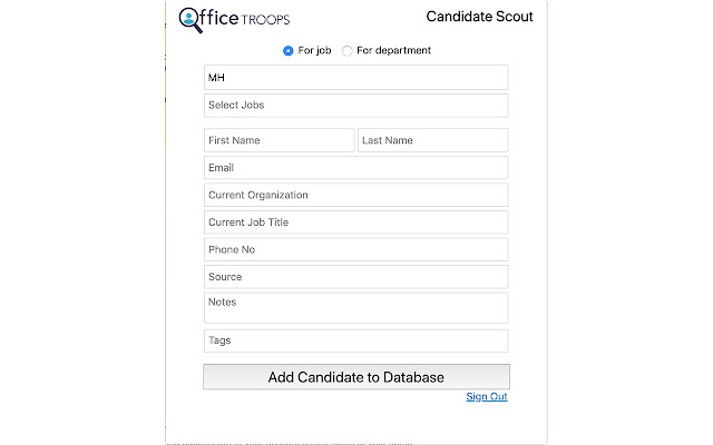 OfficeTroops Candidate Scout from Chrome web store to be run with OffiDocs Chromium online OfficeTroops Candidate Scout from Chrome web store to be run with OffiDocs Chromium online