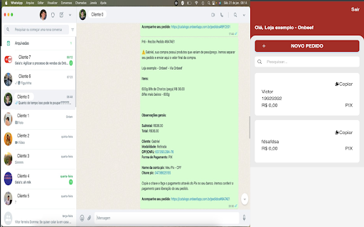 Onbeef Cardapio Digital from Chrome web store to be run with OffiDocs Chromium online Onbeef Cardapio Digital from Chrome web store to be run with OffiDocs Chromium online