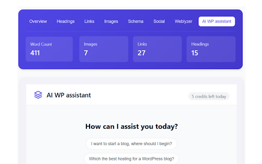 One Shot SEO: Your One Stop SEO Solution with AI WP Assistant from Chrome web store to be run with OffiDocs Chromium online One Shot SEO: Your One Stop SEO Solution with AI WP Assistant from Chrome web store to be run with OffiDocs Chromium online