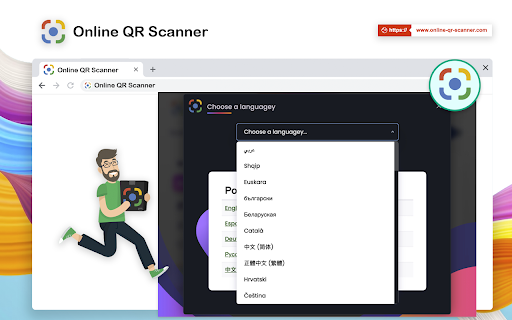 Online QR Scanner from Chrome web store to be run with OffiDocs Chromium online Online QR Scanner from Chrome web store to be run with OffiDocs Chromium online