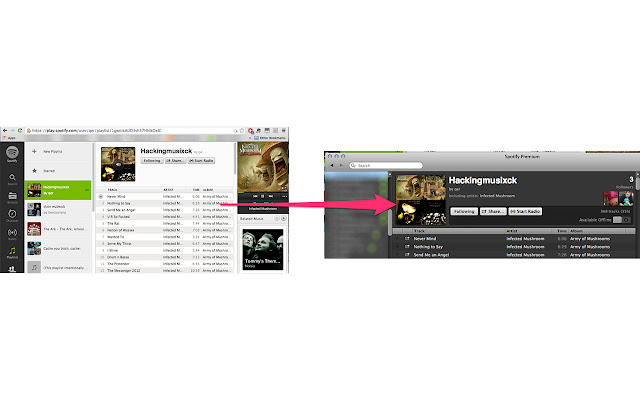Open in Spotify desktop client from Chrome web store to be run with OffiDocs Chromium online Open in Spotify desktop client from Chrome web store to be run with OffiDocs Chromium online