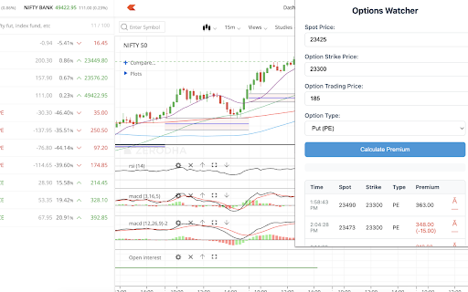 Options Watcher from Chrome web store to be run with OffiDocs Chromium online Options Watcher from Chrome web store to be run with OffiDocs Chromium online