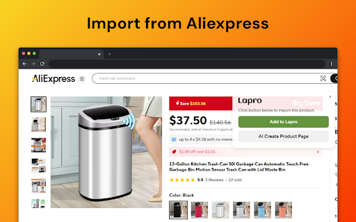 Orcai Shopify Page Builder Product Importer from Chrome web store to be run with OffiDocs Chromium online Orcai Shopify Page Builder Product Importer from Chrome web store to be run with OffiDocs Chromium online