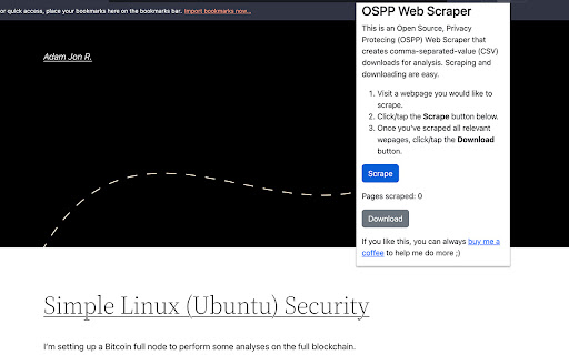 OSPP Web Scraper from Chrome web store to be run with OffiDocs Chromium online OSPP Web Scraper from Chrome web store to be run with OffiDocs Chromium online