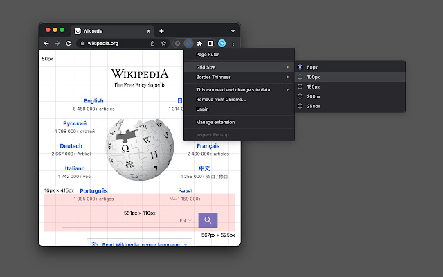 Page Grid Ruler from Chrome web store to be run with OffiDocs Chromium online Page Grid Ruler from Chrome web store to be run with OffiDocs Chromium online