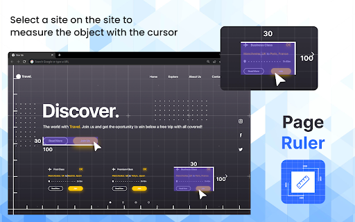 Page Ruler: Your Web Design Companion from Chrome web store to be run with OffiDocs Chromium online Page Ruler: Your Web Design Companion from Chrome web store to be run with OffiDocs Chromium online