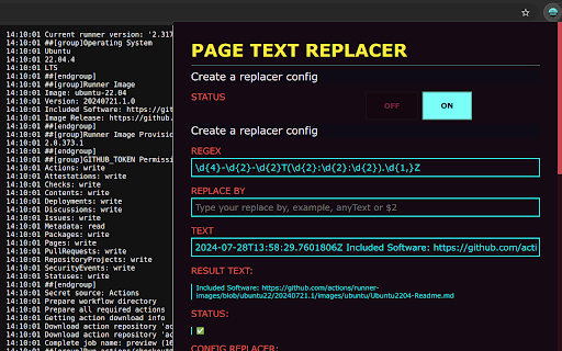 page text replacer from Chrome web store to be run with OffiDocs Chromium online page text replacer from Chrome web store to be run with OffiDocs Chromium online