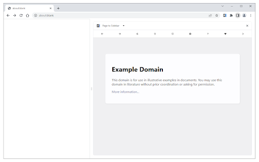 Page to Sidebar from Chrome web store to be run with OffiDocs Chromium online Page to Sidebar from Chrome web store to be run with OffiDocs Chromium online