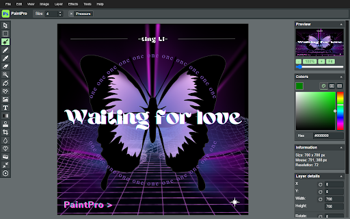 PaintPro Free Professional Drawing Tool from Chrome web store to be run with OffiDocs Chromium online PaintPro Free Professional Drawing Tool from Chrome web store to be run with OffiDocs Chromium online