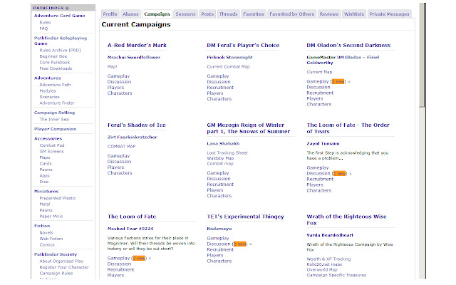 Paizo Campaign Tools from Chrome web store to be run with OffiDocs Chromium online Paizo Campaign Tools from Chrome web store to be run with OffiDocs Chromium online