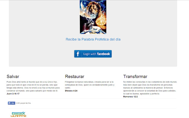 Palabra Profetica del Dia from Chrome web store to be run with OffiDocs Chromium online Palabra Profetica del Dia from Chrome web store to be run with OffiDocs Chromium online