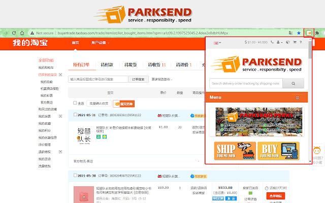 PARKSEND from Chrome web store to be run with OffiDocs Chromium online PARKSEND from Chrome web store to be run with OffiDocs Chromium online