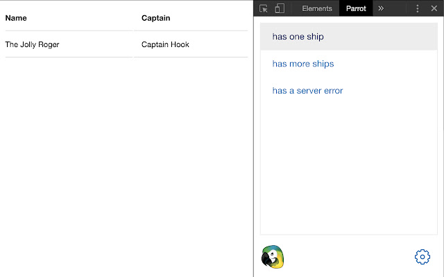 Parrot Devtools from Chrome web store to be run with OffiDocs Chromium online Parrot Devtools from Chrome web store to be run with OffiDocs Chromium online