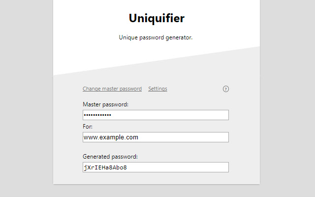 Password Uniquifier from Chrome web store to be run with OffiDocs Chromium online Password Uniquifier from Chrome web store to be run with OffiDocs Chromium online