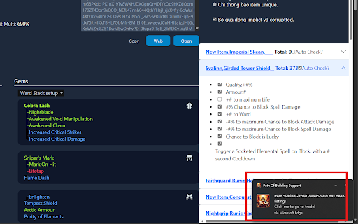 Path Of Building Support from Chrome web store to be run with OffiDocs Chromium online Path Of Building Support from Chrome web store to be run with OffiDocs Chromium online