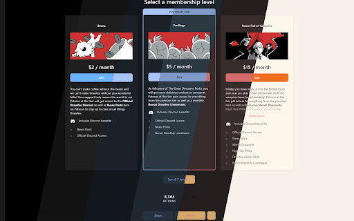 Patreon Color Themes from Chrome web store to be run with OffiDocs Chromium online Patreon Color Themes from Chrome web store to be run with OffiDocs Chromium online