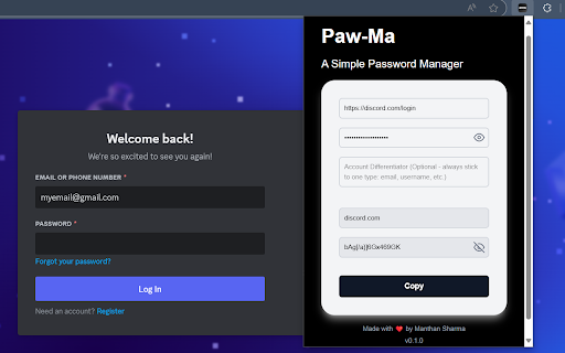 Paw Ma from Chrome web store to be run with OffiDocs Chromium online Paw Ma from Chrome web store to be run with OffiDocs Chromium online
