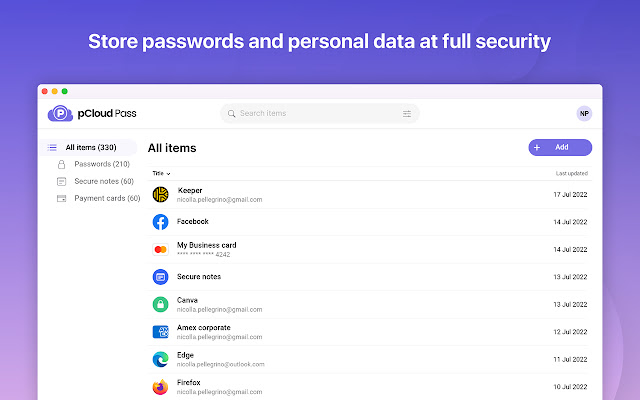 pCloud Pass Password manager from Chrome web store to be run with OffiDocs Chromium online pCloud Pass Password manager from Chrome web store to be run with OffiDocs Chromium online