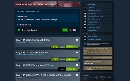 pepeizqs deals for Steam and GOG from Chrome web store to be run with OffiDocs Chromium online pepeizqs deals for Steam and GOG from Chrome web store to be run with OffiDocs Chromium online