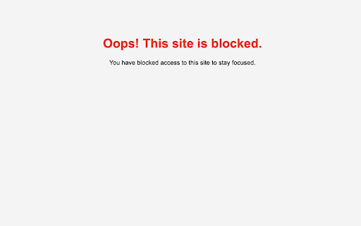Personal Block Site from Chrome web store to be run with OffiDocs Chromium online Personal Block Site from Chrome web store to be run with OffiDocs Chromium online