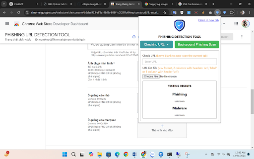 PHISHING DETECTION TOOL from Chrome web store to be run with OffiDocs Chromium online PHISHING DETECTION TOOL from Chrome web store to be run with OffiDocs Chromium online