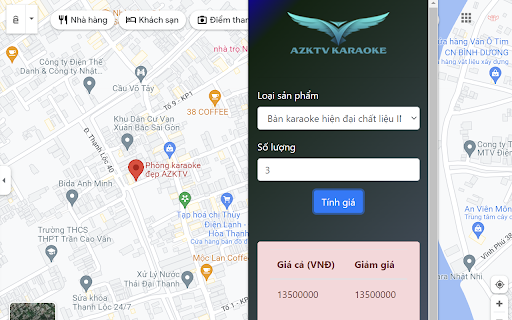 Phòng karaoke đẹp AZKTV from Chrome web store to be run with OffiDocs Chromium online Phòng karaoke đẹp AZKTV from Chrome web store to be run with OffiDocs Chromium online