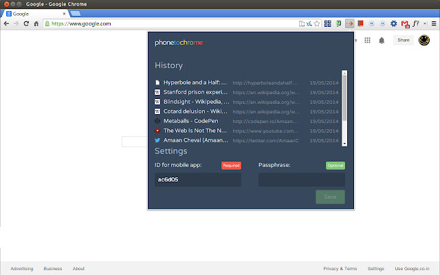 Phone to Chrome from Chrome web store to be run with OffiDocs Chromium online Phone to Chrome from Chrome web store to be run with OffiDocs Chromium online