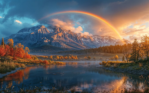 photorealistic rainbow with countryside nature landscape from Chrome web store to be run with OffiDocs Chromium online photorealistic rainbow with countryside nature landscape from Chrome web store to be run with OffiDocs Chromium online