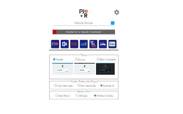 PJe+R from Chrome web store to be run with OffiDocs Chromium online PJe+R from Chrome web store to be run with OffiDocs Chromium online