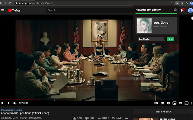 PlayAdd for Spotify from Chrome web store to be run with OffiDocs Chromium online PlayAdd for Spotify from Chrome web store to be run with OffiDocs Chromium online