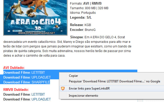 Plugin para downloads com SuperLinksBR from Chrome web store to be run with OffiDocs Chromium online Plugin para downloads com SuperLinksBR from Chrome web store to be run with OffiDocs Chromium online
