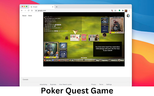 Poker Quest Game from Chrome web store to be run with OffiDocs Chromium online Poker Quest Game from Chrome web store to be run with OffiDocs Chromium online