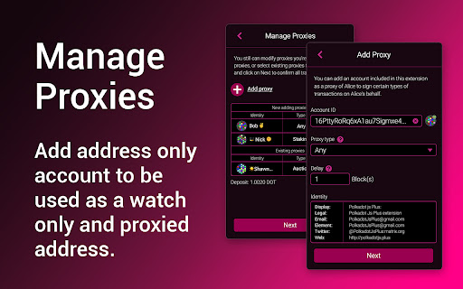 PolkaGate: The gateway to the Polkadot eco. from Chrome web store to be run with OffiDocs Chromium online PolkaGate: The gateway to the Polkadot eco. from Chrome web store to be run with OffiDocs Chromium online