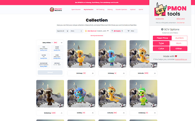 Polychain Monsters Helper PMON.tools from Chrome web store to be run with OffiDocs Chromium online Polychain Monsters Helper PMON.tools from Chrome web store to be run with OffiDocs Chromium online