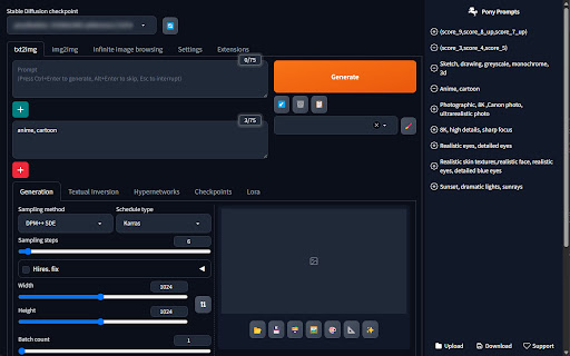 Pony Prompts for AUTOMATIC1111 from Chrome web store to be run with OffiDocs Chromium online Pony Prompts for AUTOMATIC1111 from Chrome web store to be run with OffiDocs Chromium online
