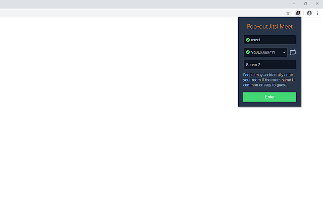 Pop out Jitsi Meet from Chrome web store to be run with OffiDocs Chromium online Pop out Jitsi Meet from Chrome web store to be run with OffiDocs Chromium online